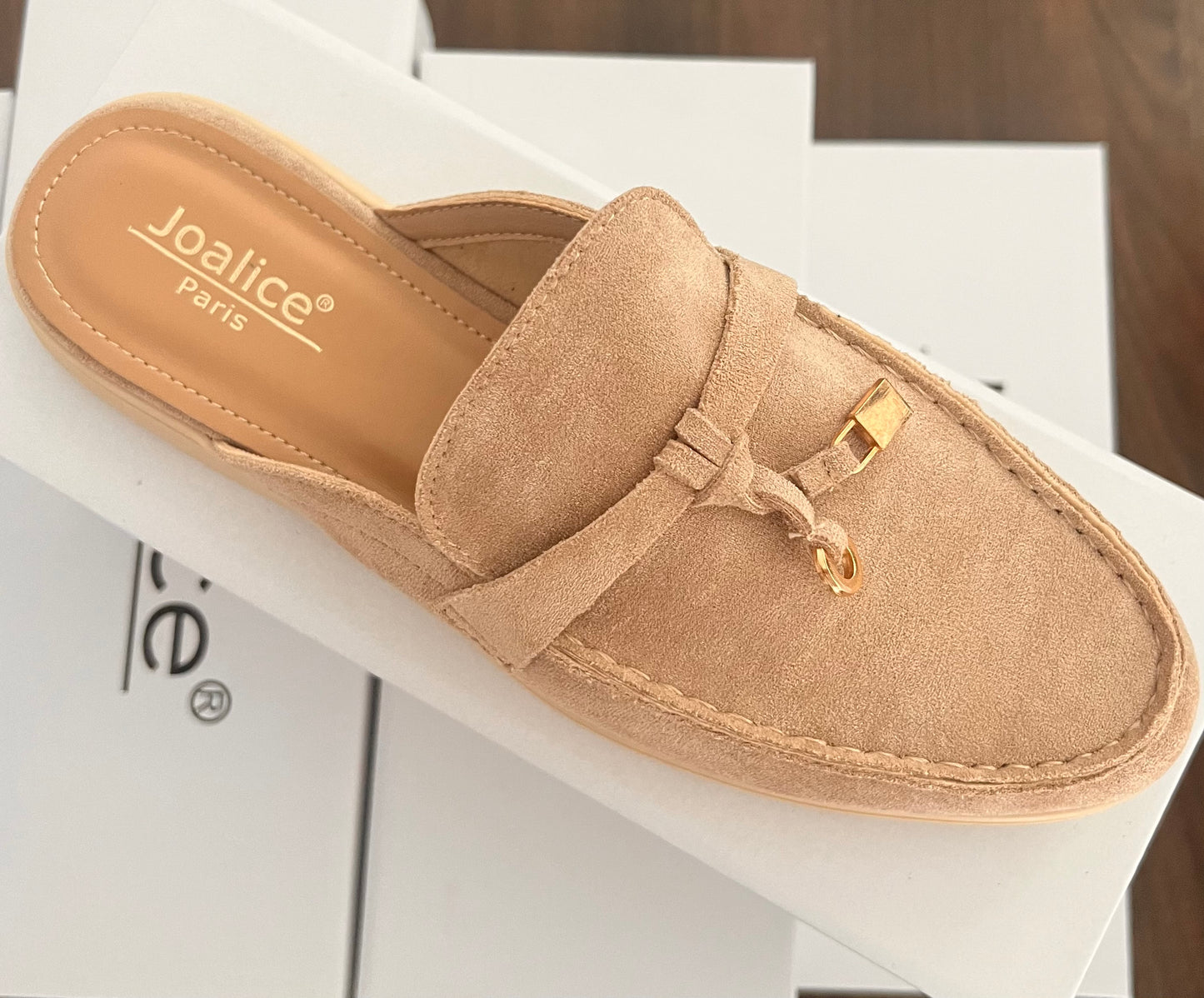 Mules Taupe