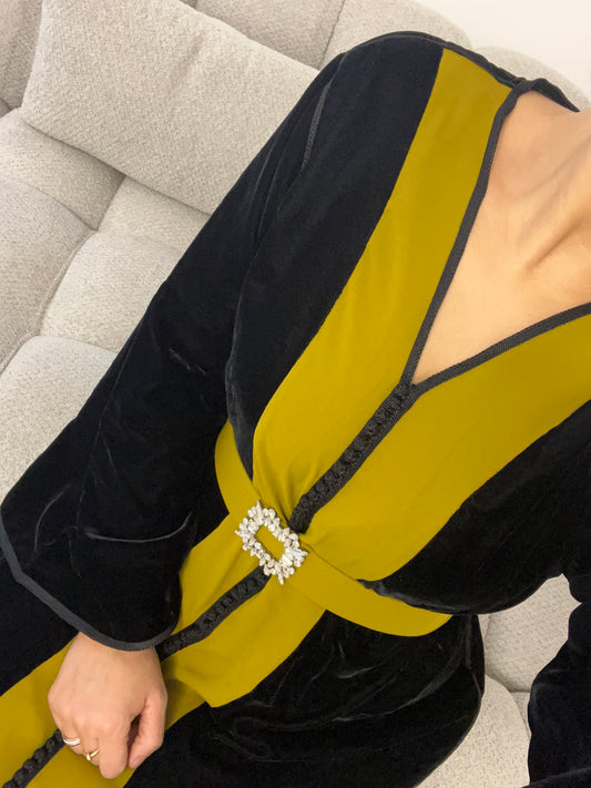 Caftan Myriam Olive